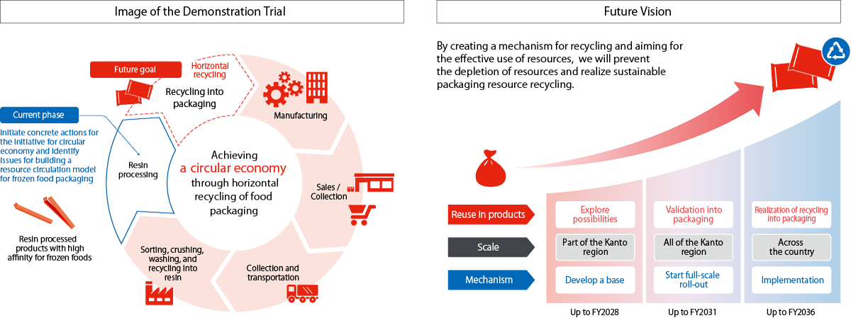 Recycling Project for Frozen Food Packaging image