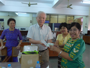 ミャンマーの病院への検査薬提供（ニチレイバイオサイエンス）